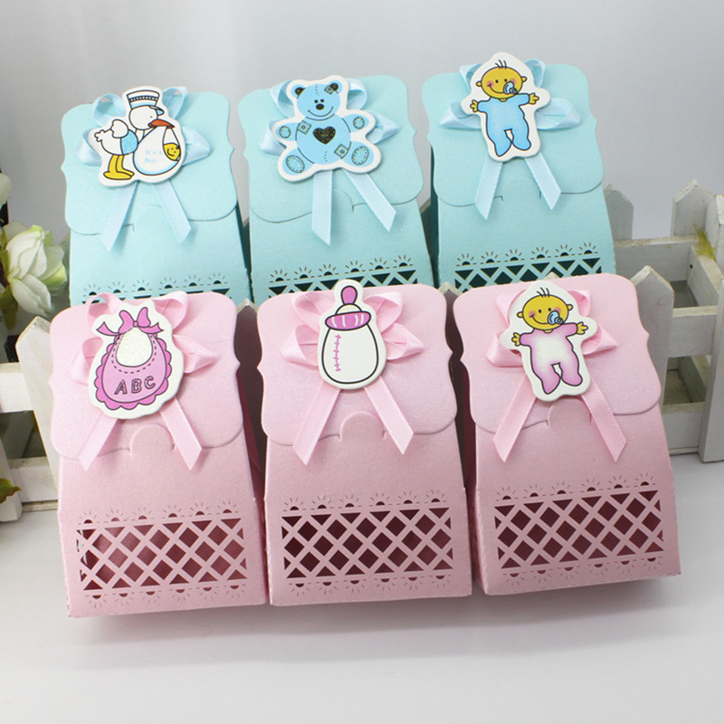 Wedding Event Supply - 12pcs Baby Bottle Candy Box Kids