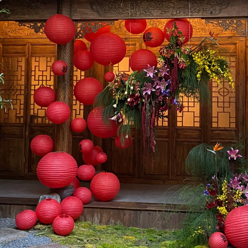 Wedding Event Supply - 10cm 32colors Available Chinese Paper Lantern