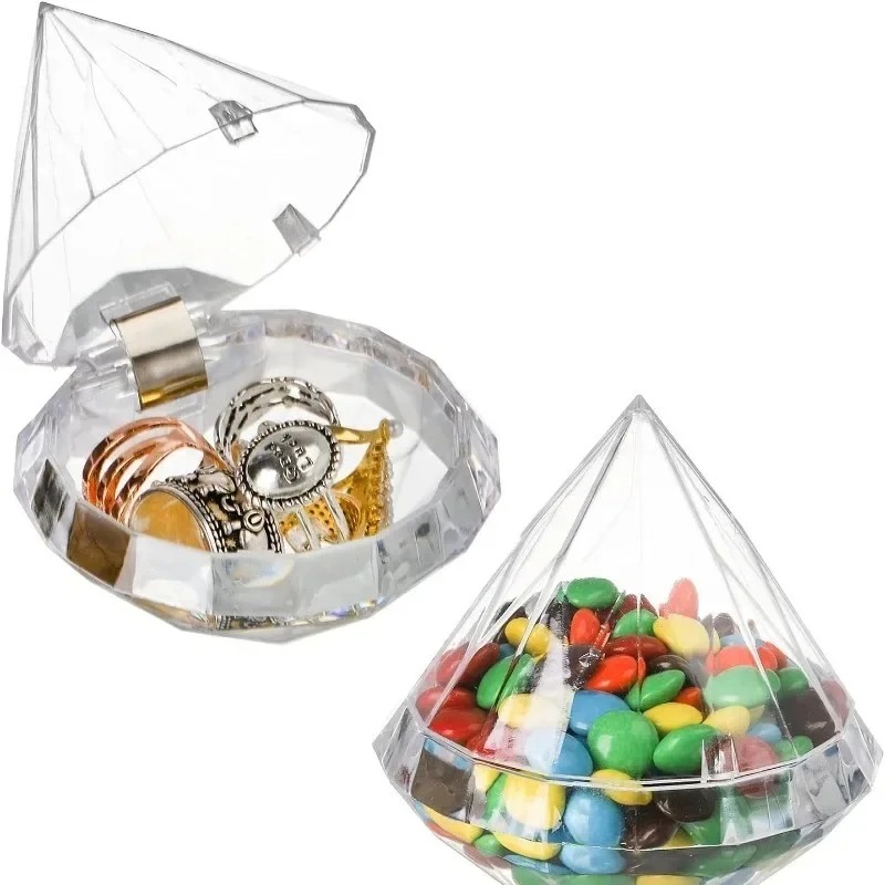 12 PCS Clear Diamond Shape Can - Wedding Favor Box recensie en prijs