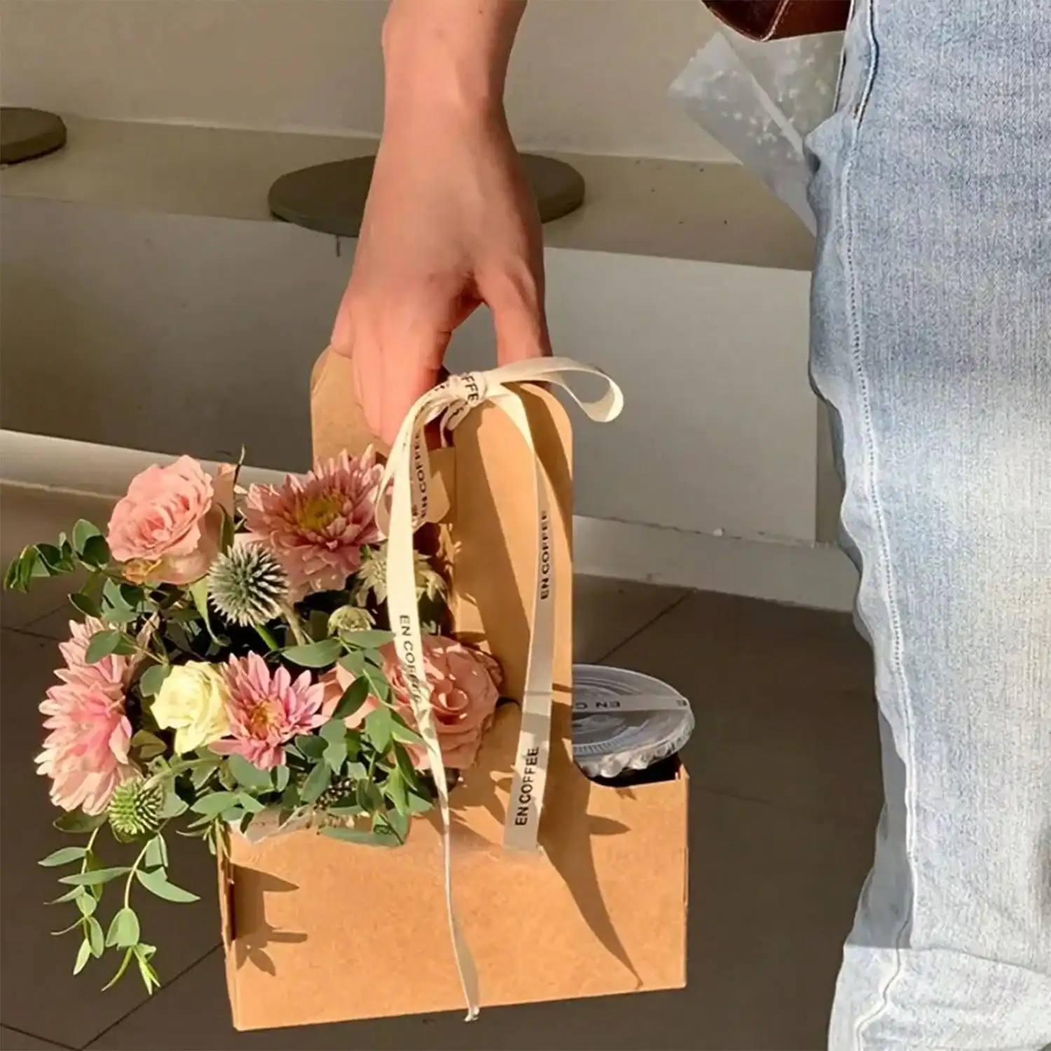 Kraft Paper Flower Bouquet Gif - Wedding Fountain recensie en prijs