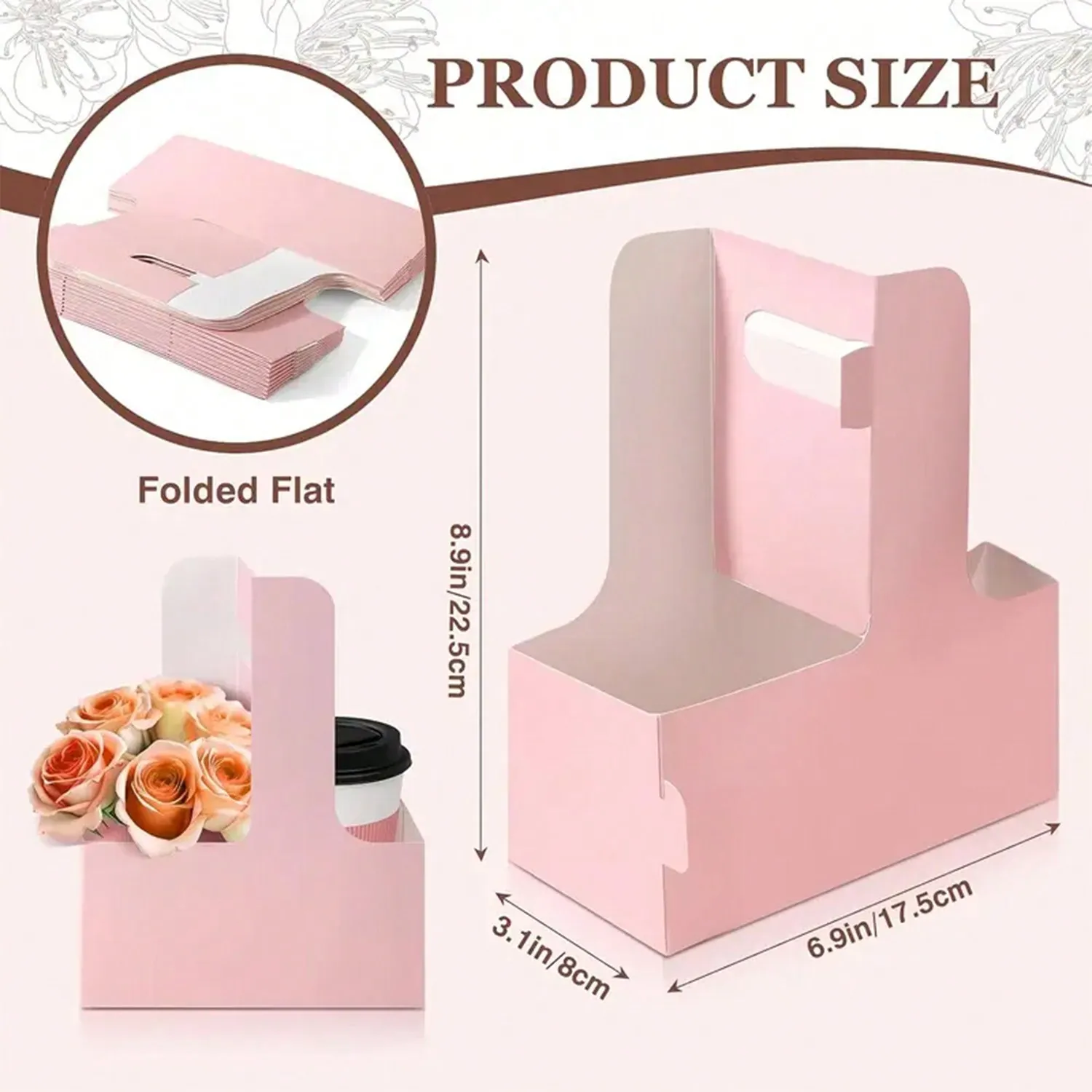 Kraft Paper Flower Bouquet Gif - Wedding Fountain recensie en prijs