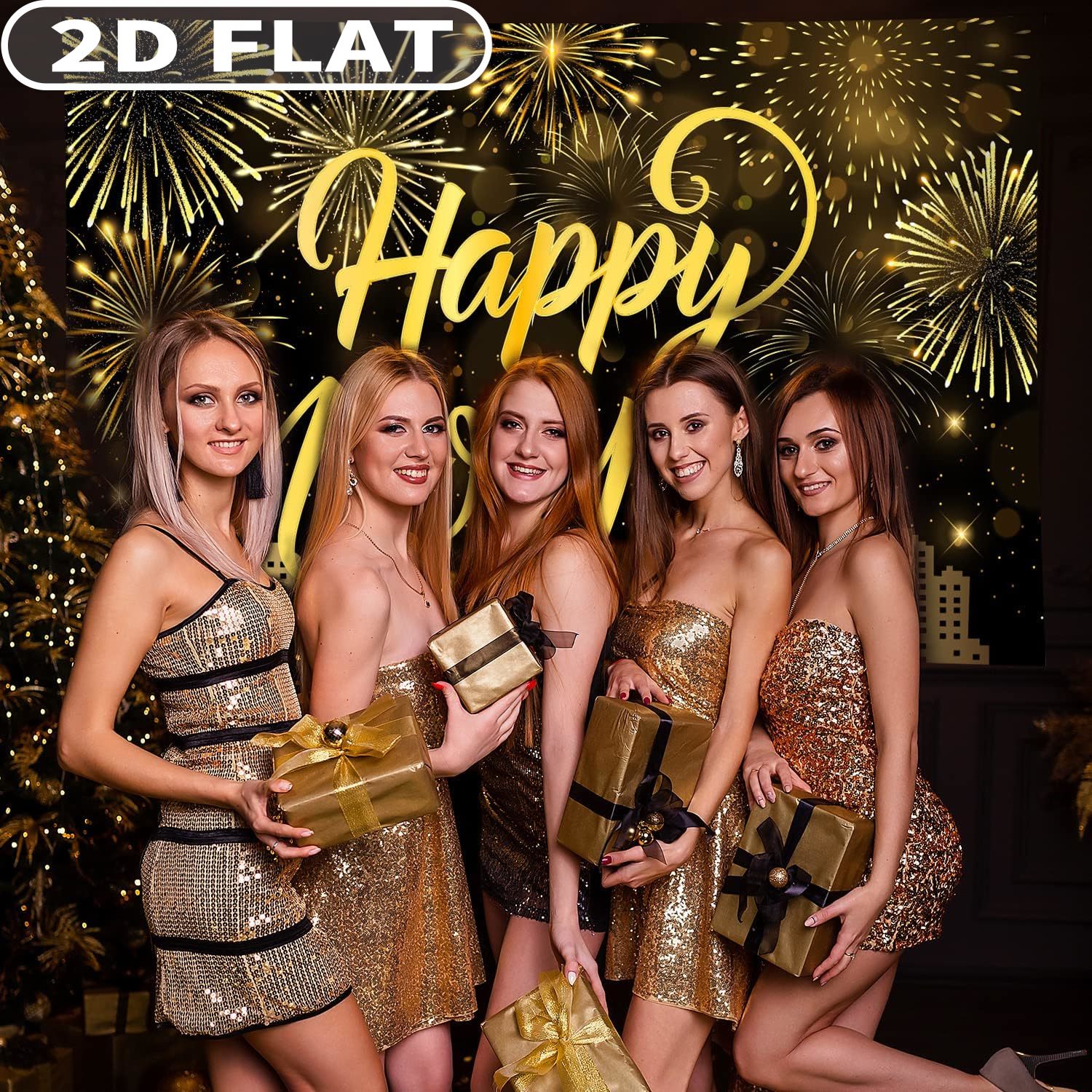 1pc Happy New Year Party Photo - Photo Booth Prop recensie en prijs