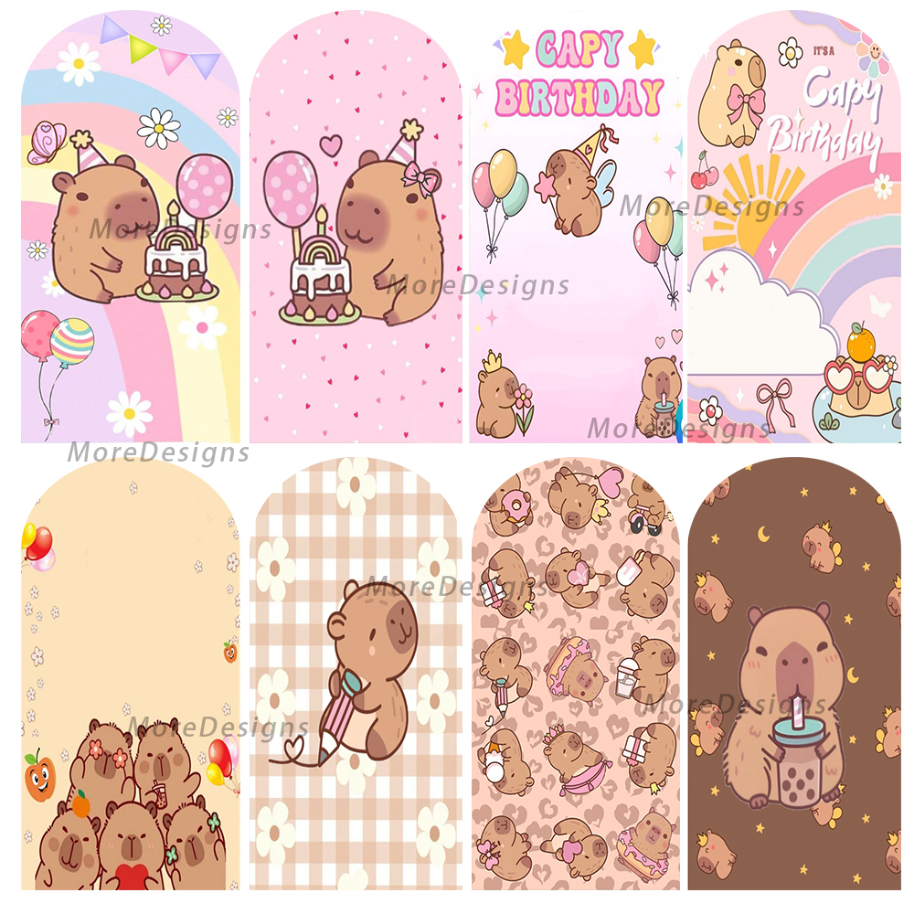 Cartoon Capybara Arched Covers - Photo Booth Prop recensie en prijs