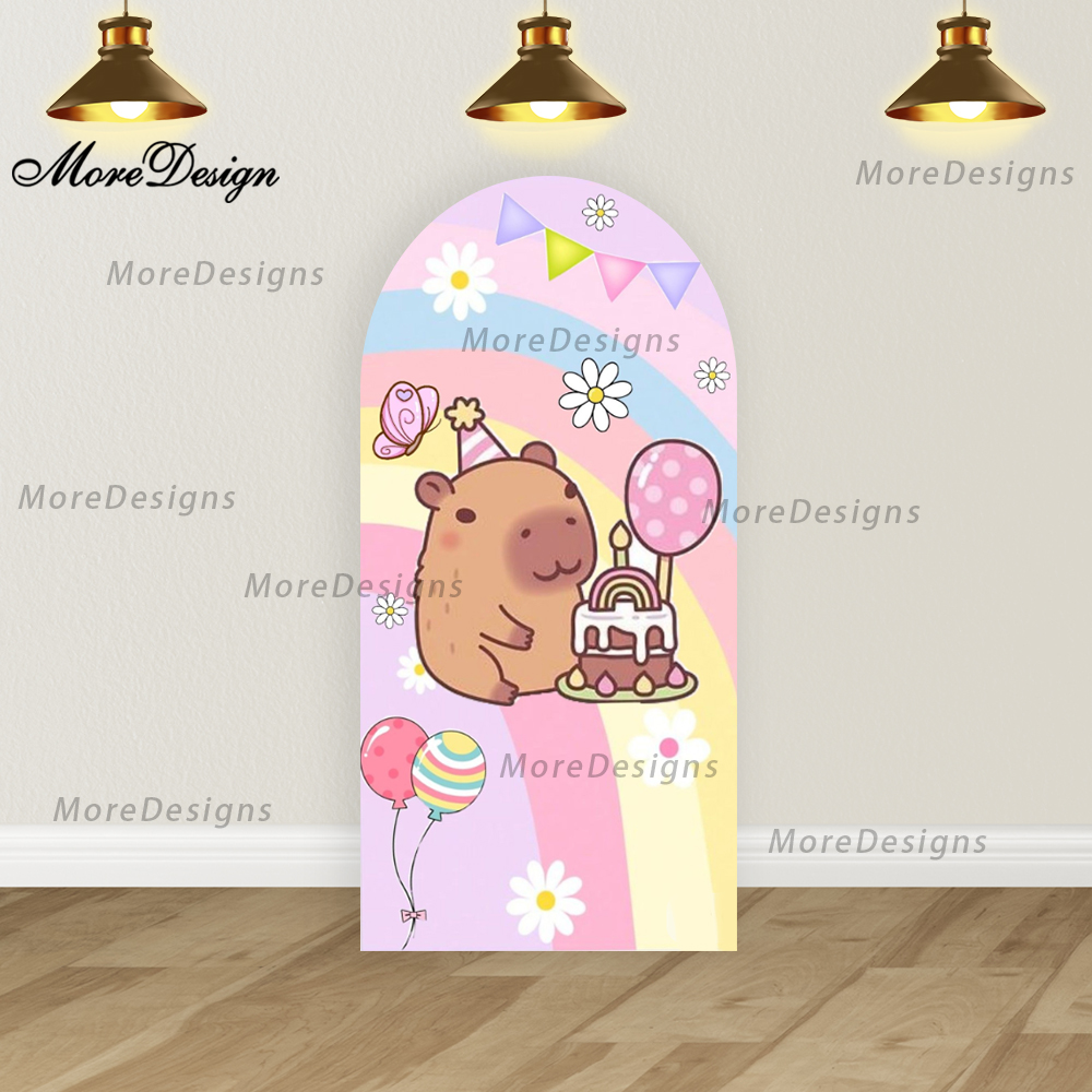 Cartoon Capybara Arched Covers - Photo Booth Prop recensie en prijs