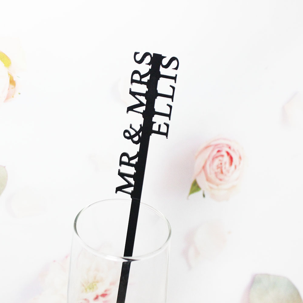 Personalized Drink Stirrers We - Wedding Fountain recensie en prijs