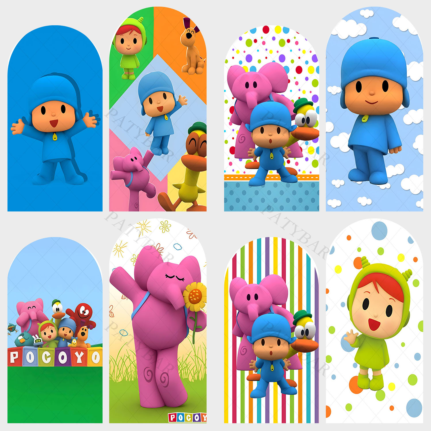 Arch Cute Blue Doll Pocoyos Ba - Photo Booth Prop recensie en prijs