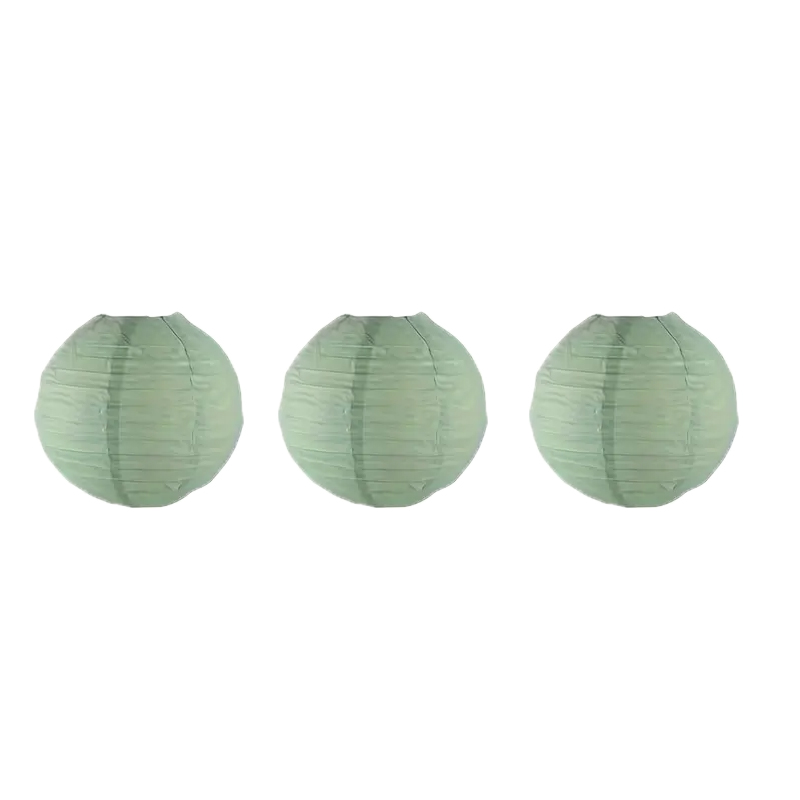 3Pcs Round Hanging Sage Green  - Wedding Event Supply recensie en prijs