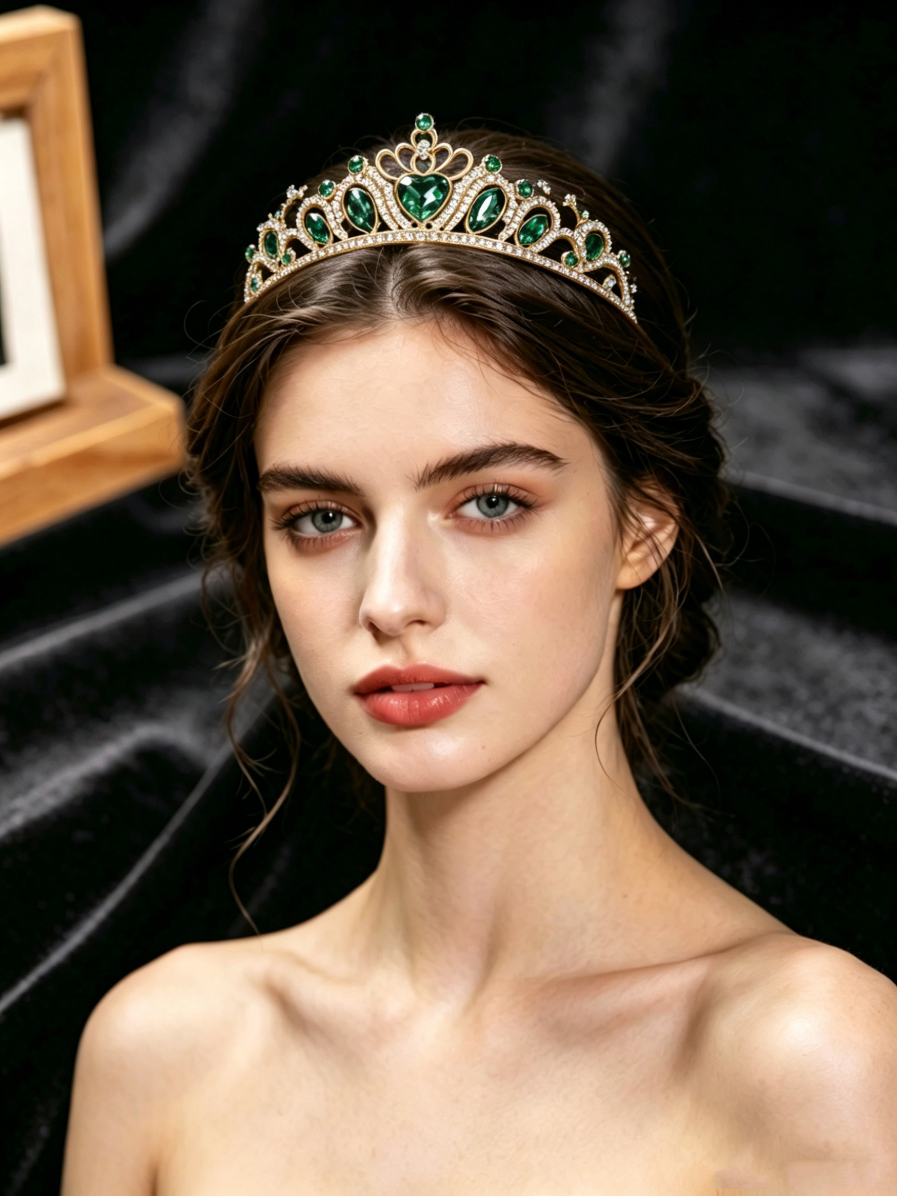 Retro Heart-Shaped Emerald Gre - Wedding Led recensie en prijs