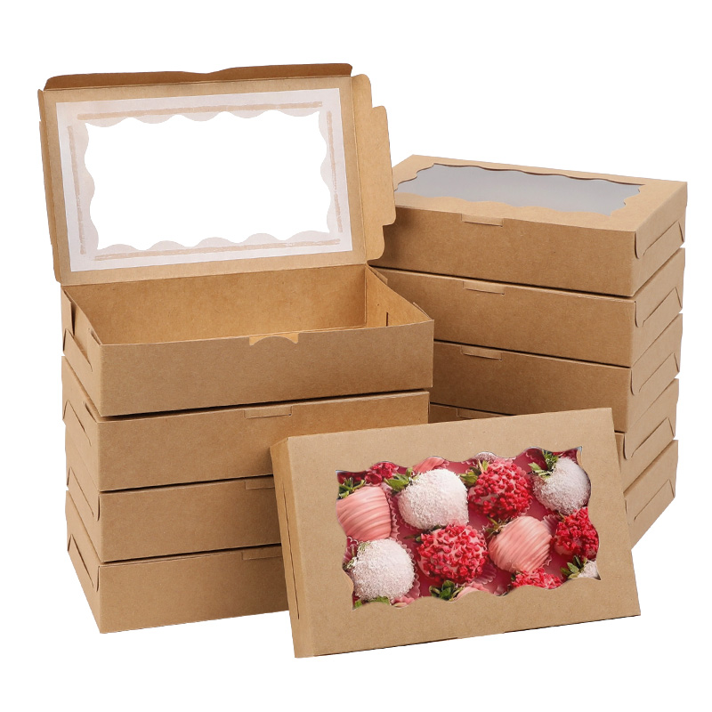 5-20pcs Gift Boxes With Window - Wedding Event Supply recensie en prijs