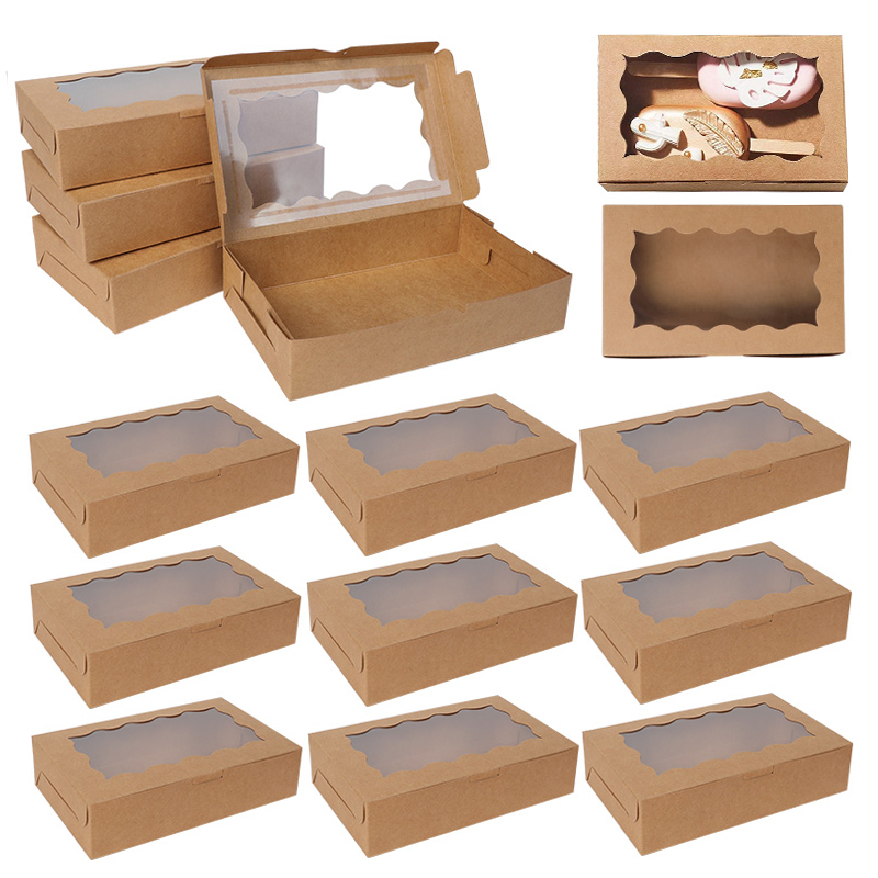 5-20pcs Gift Boxes With Window - Wedding Event Supply recensie en prijs