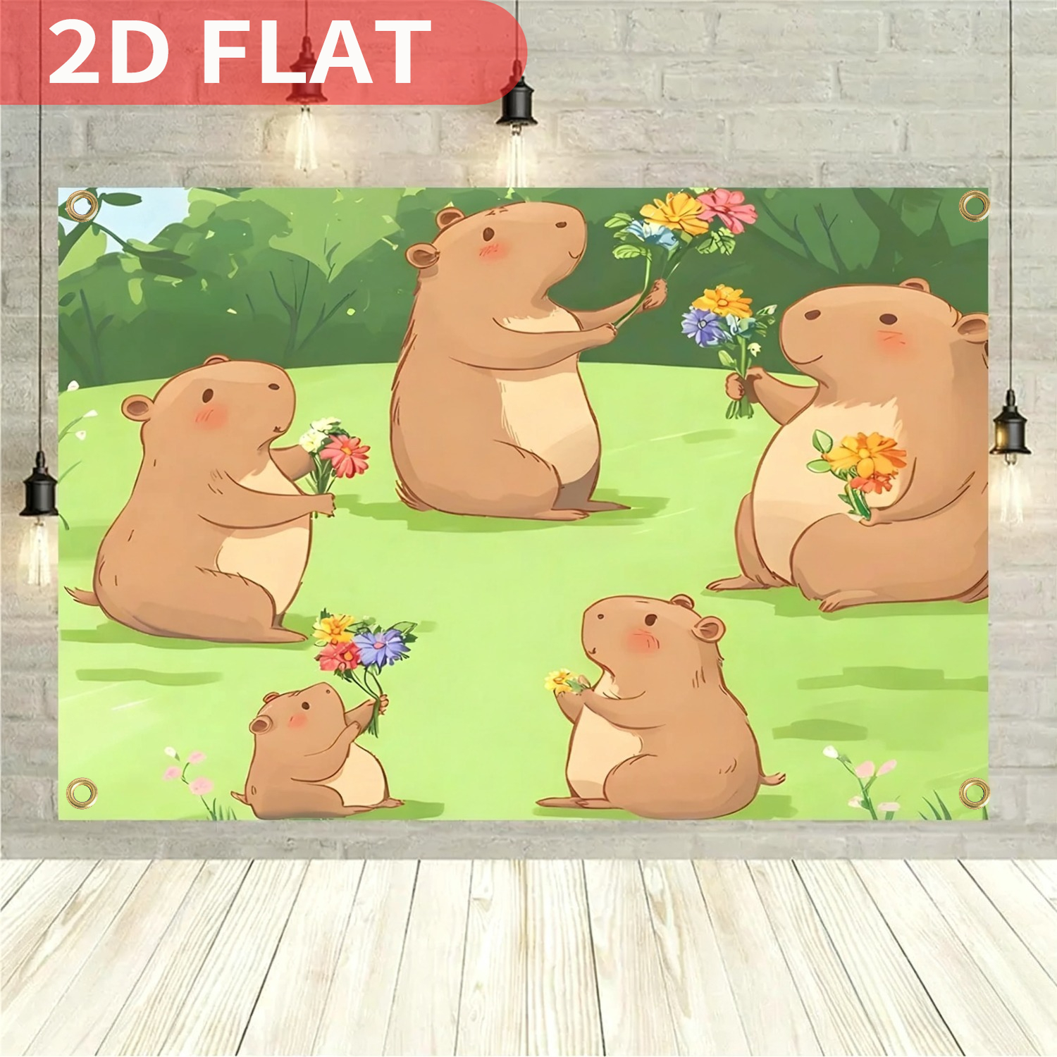 1pc Cute Capybara Theme Kids B - Photo Booth Prop recensie en prijs