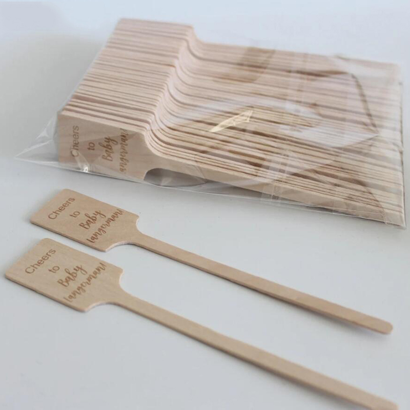 50pcs Custom Wooden Stir Stick - Wedding Fountain recensie en prijs