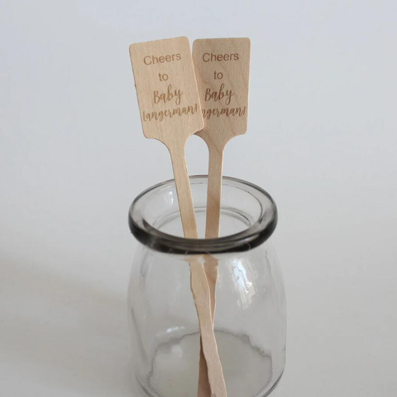 50pcs Custom Wooden Stir Stick - Wedding Fountain recensie en prijs