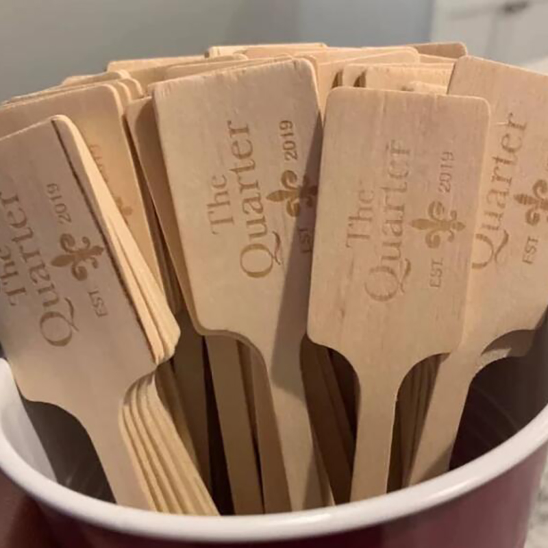 50pcs Custom Wooden Stir Stick - Wedding Fountain recensie en prijs