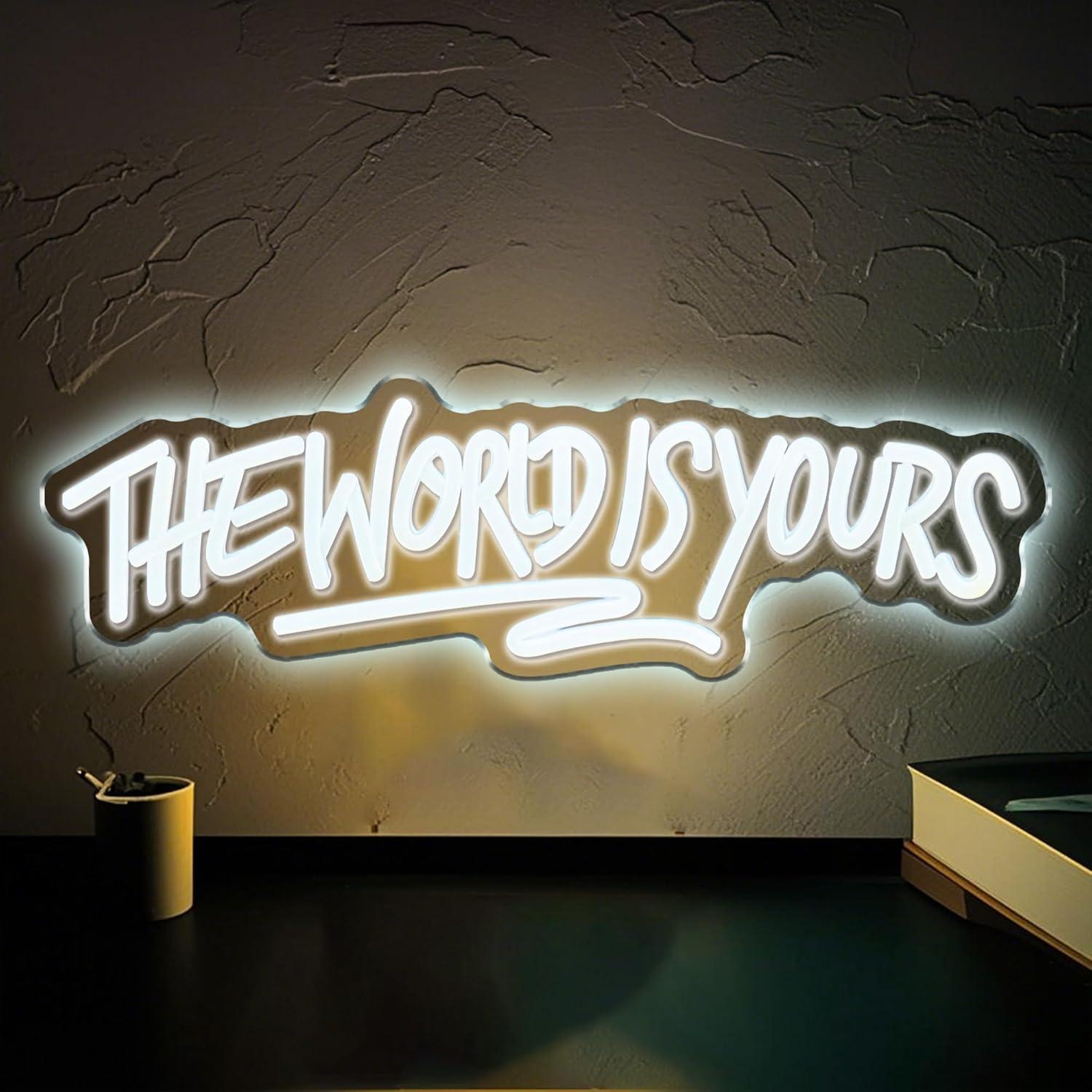 The World is Yours Neon Sign U - Wedding Led recensie en prijs