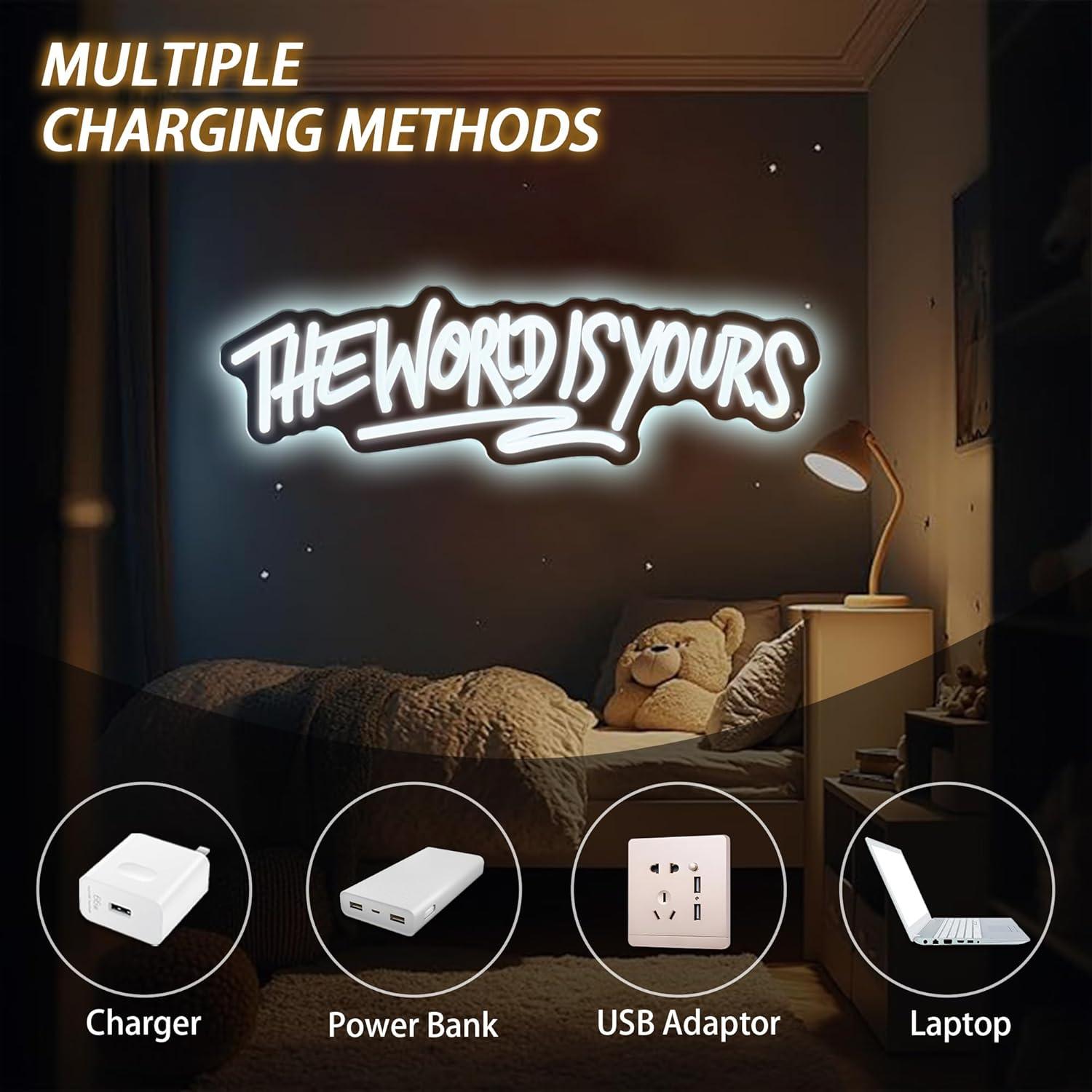 The World is Yours Neon Sign U - Wedding Led recensie en prijs