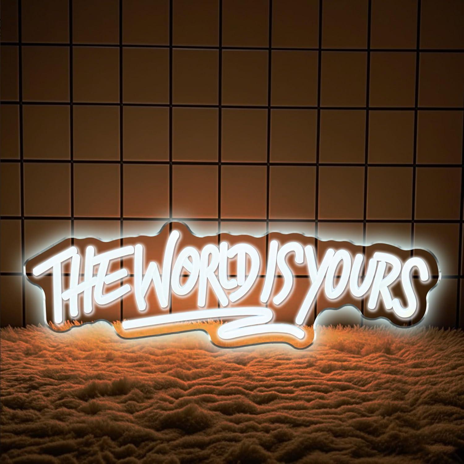 The World is Yours Neon Sign U - Wedding Led recensie en prijs