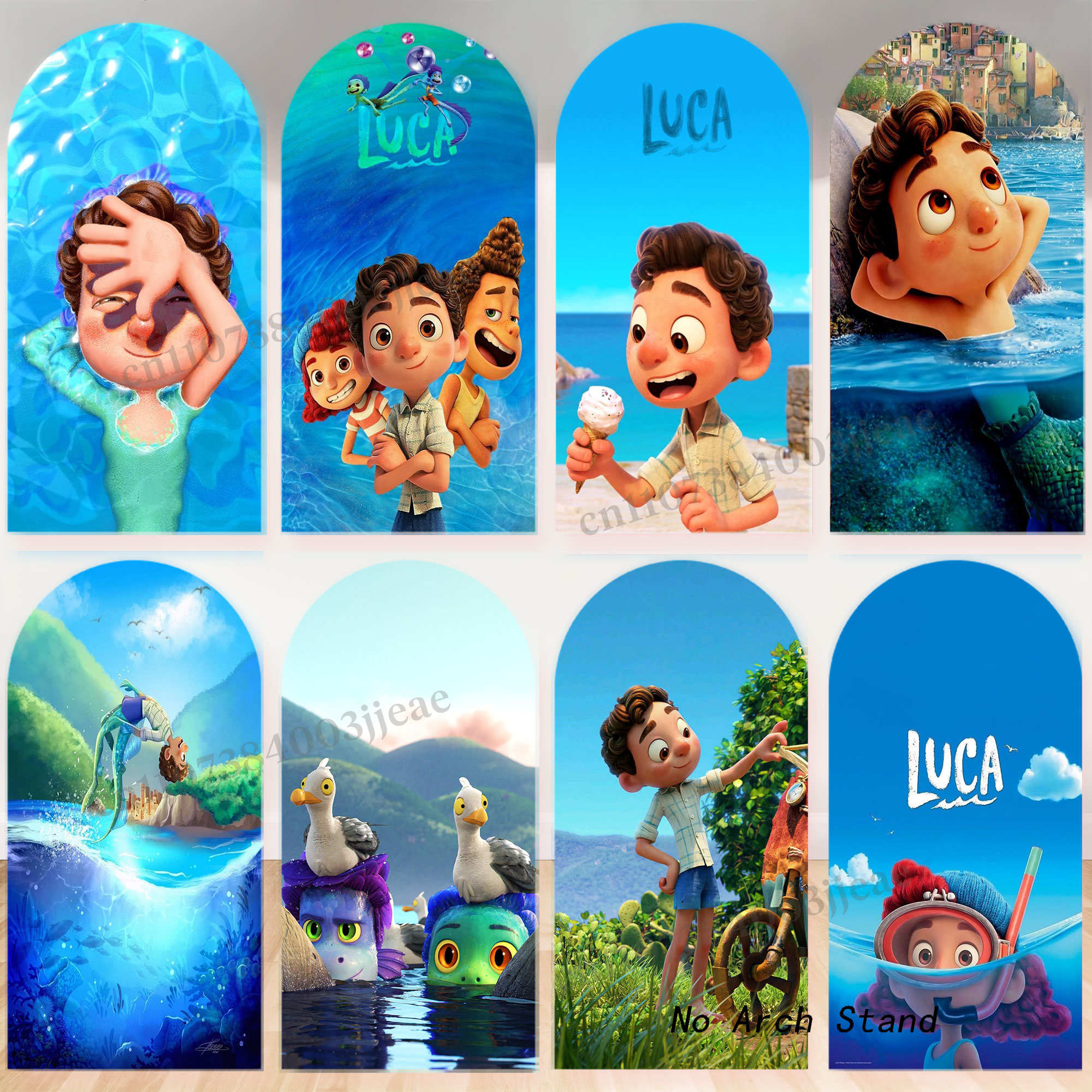 Cartoon Luca Theme Arch Backdr - Photo Booth Prop recensie en prijs