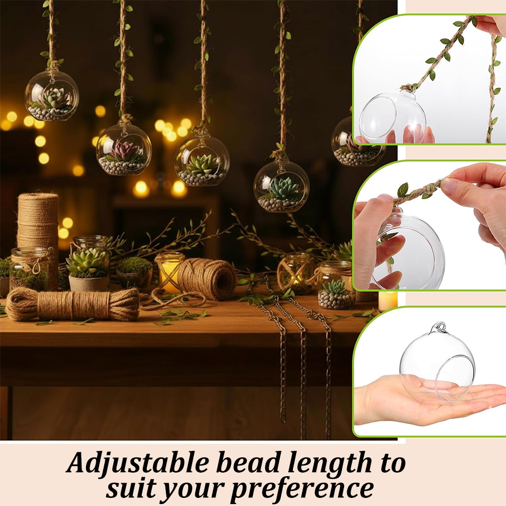 Glass Hanging Orbs Fillable Cl - Wedding Fountain recensie en prijs