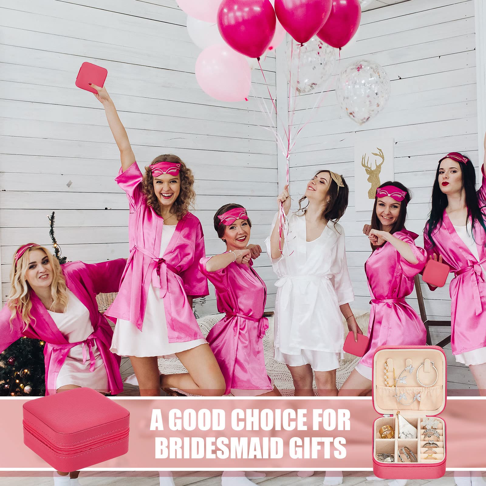 6-50pcs Travel Jewelry Case Br - Wedding Favor Box recensie en prijs