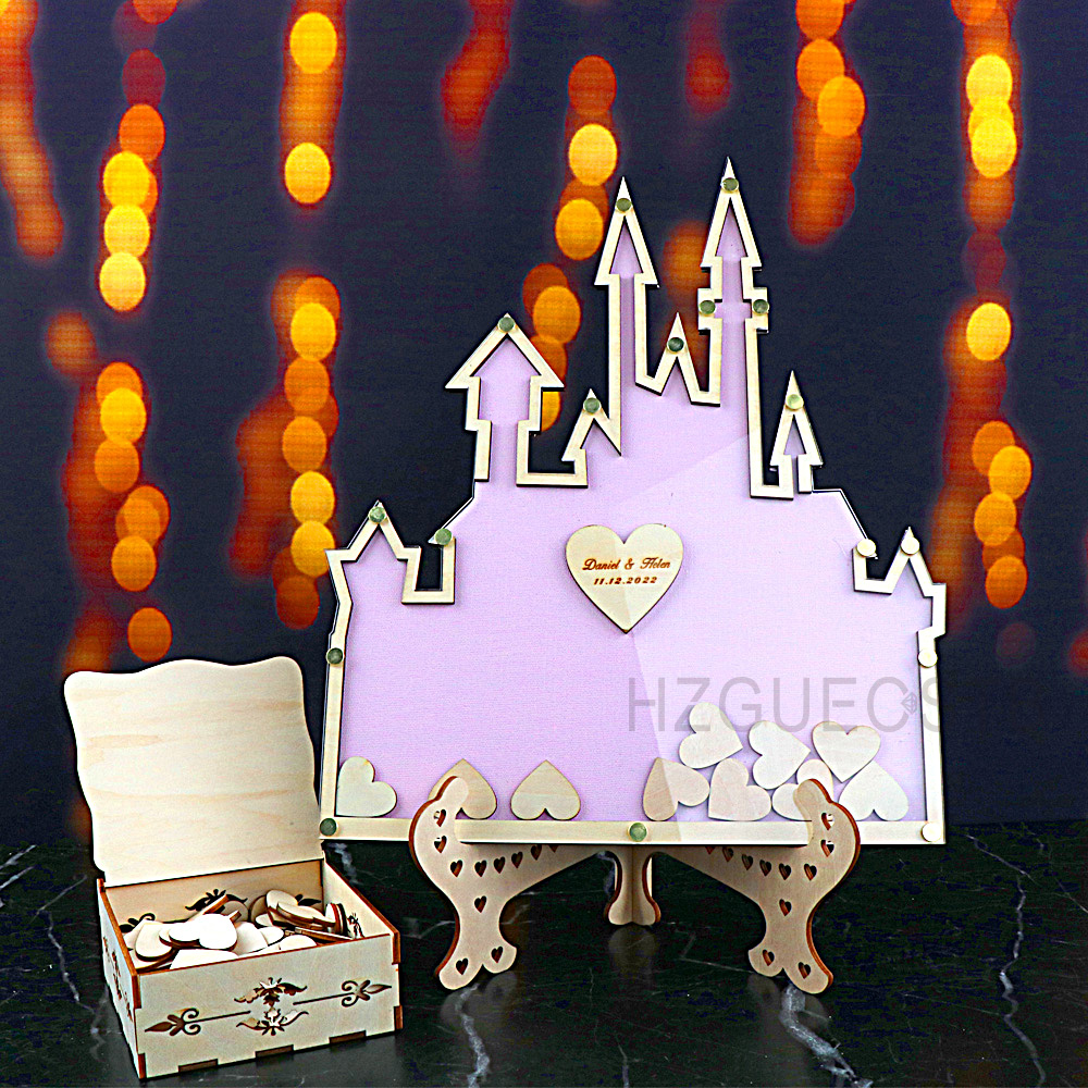 Personalized  Castle Guest Boo - Wedding Favor Box recensie en prijs