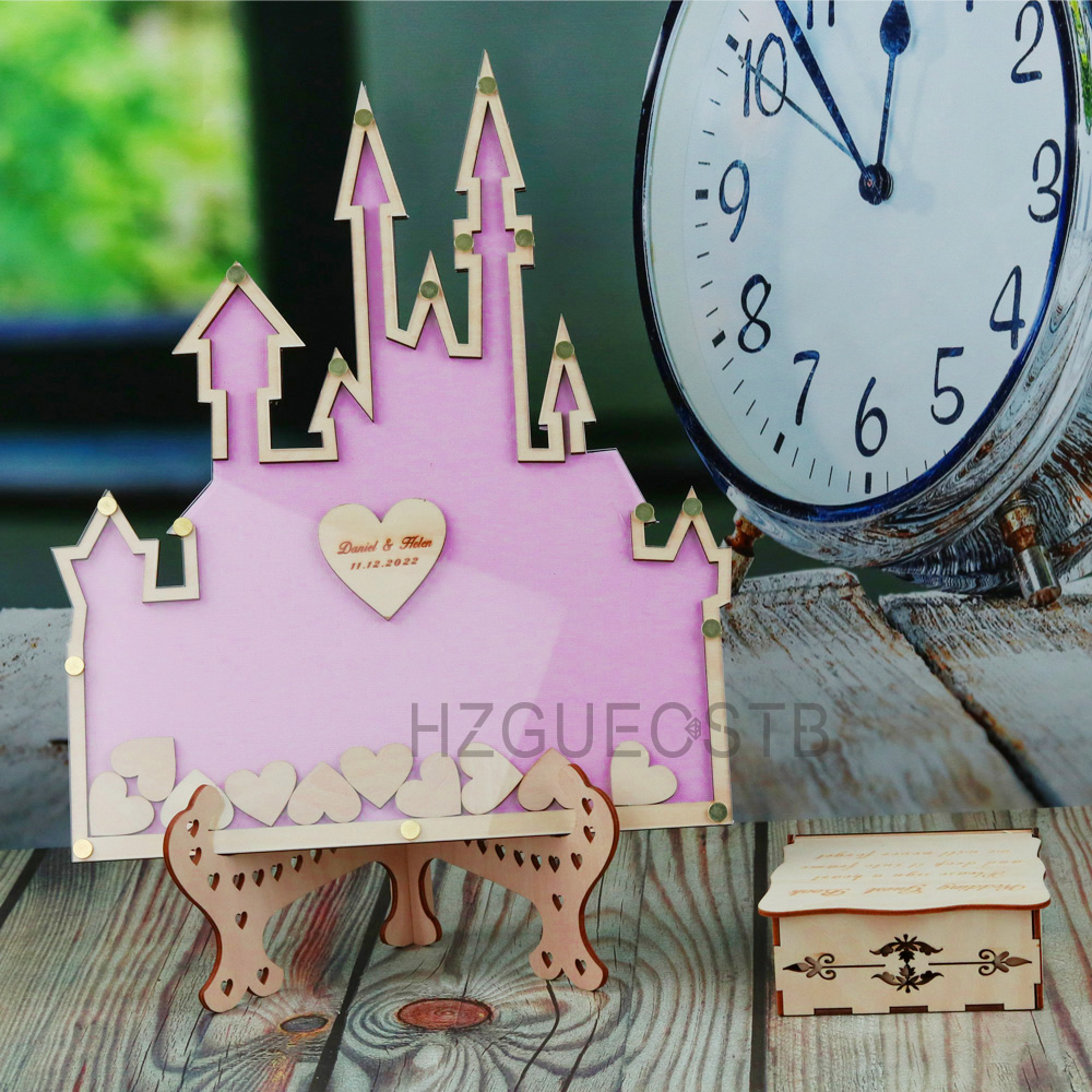 Personalized  Castle Guest Boo - Wedding Favor Box recensie en prijs