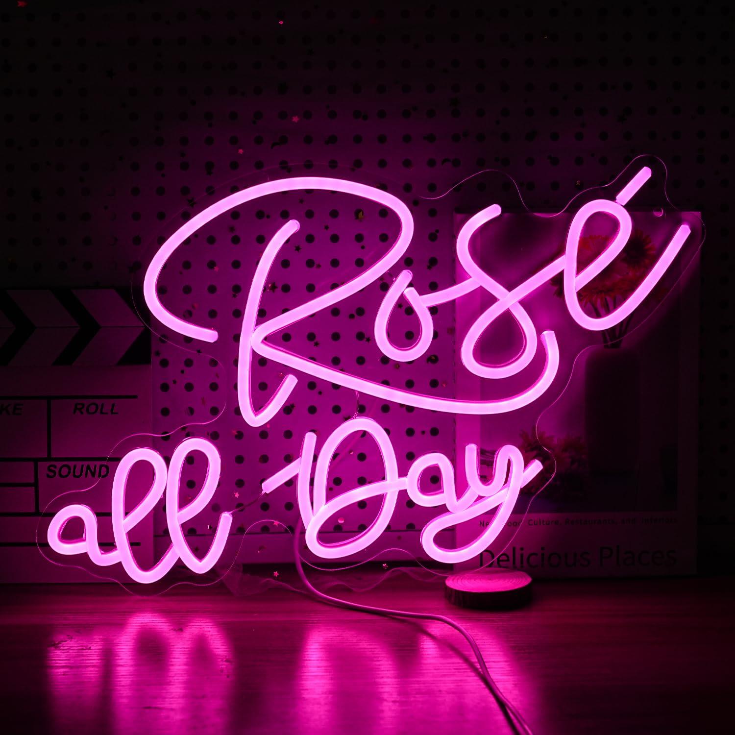 Rose All Day Neon Sign Dimmabl - Wedding Led recensie en prijs