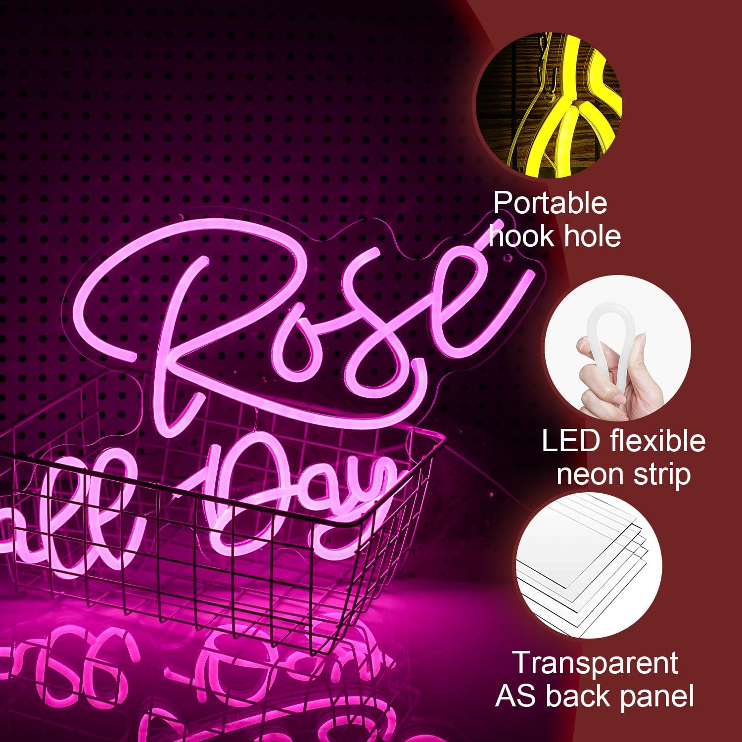 Rose All Day Neon Sign Dimmabl - Wedding Led recensie en prijs