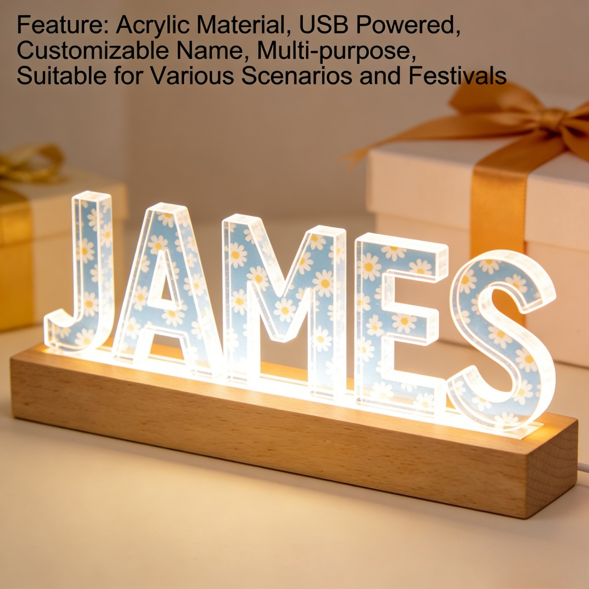 Personalized Acrylic LED Night - Wedding Led recensie en prijs