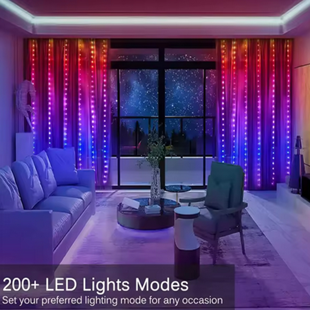 3M RGB Smart LED Curtain Light - Wedding Led recensie en prijs