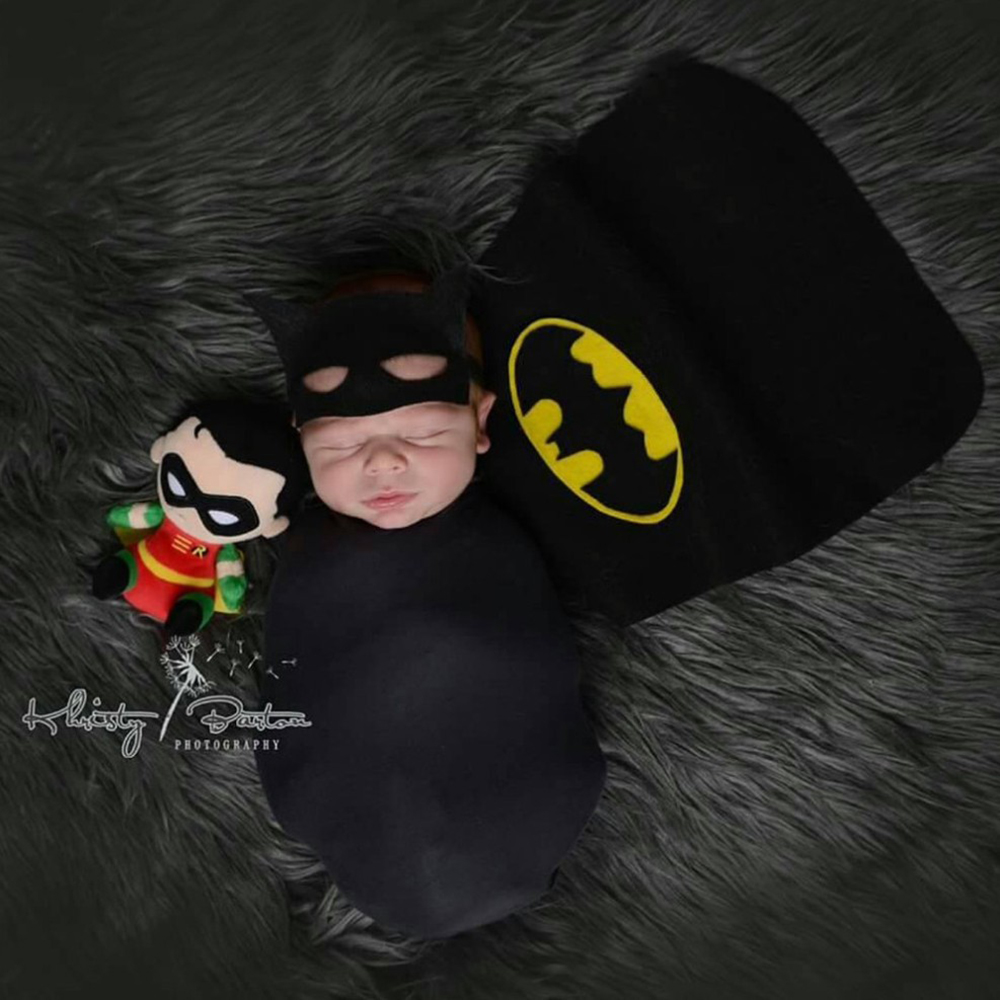 Newborn Baby Batman Cape and W - Photo Booth Prop recensie en prijs