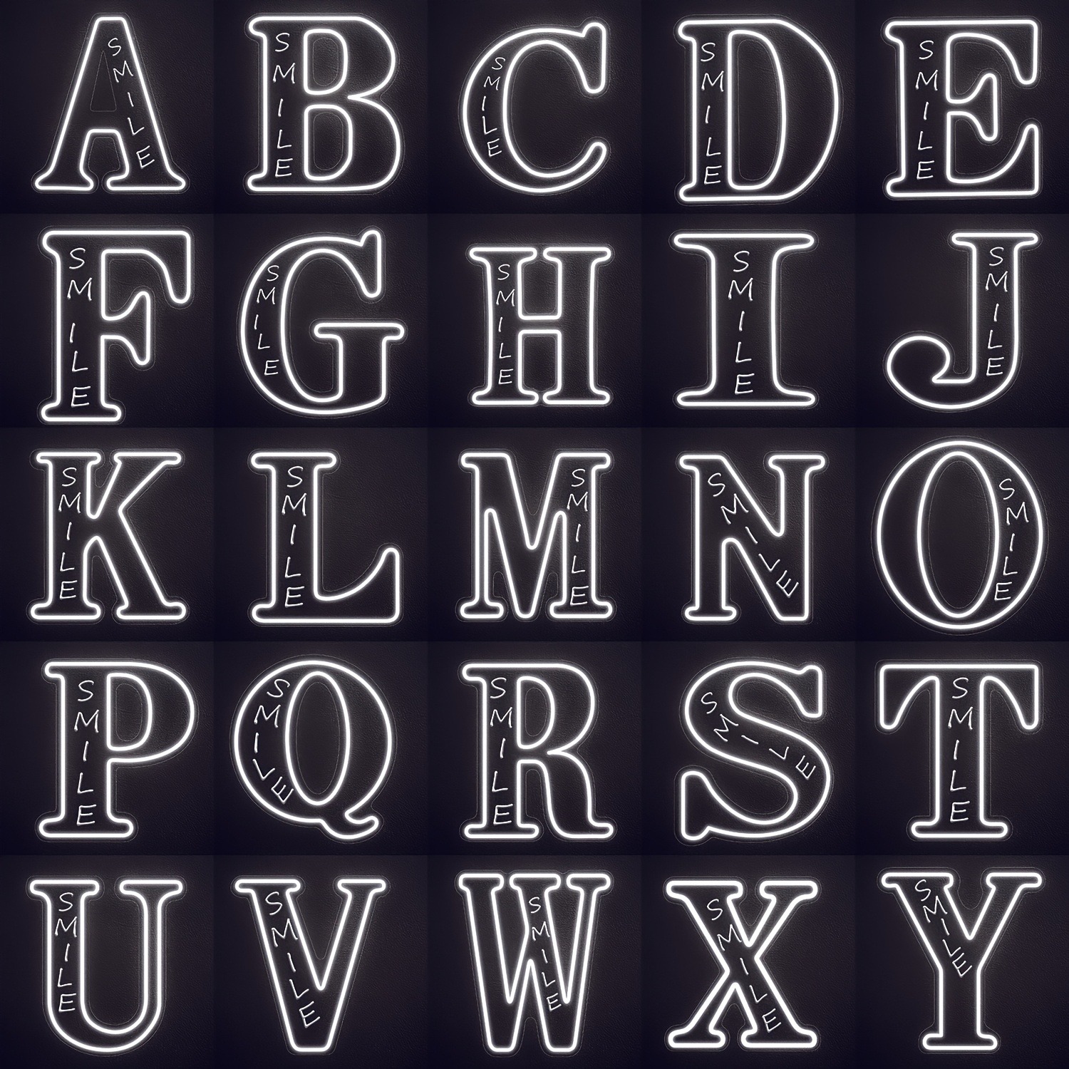 Custom 26 Letters 3D Embossed  - Wedding Led recensie en prijs