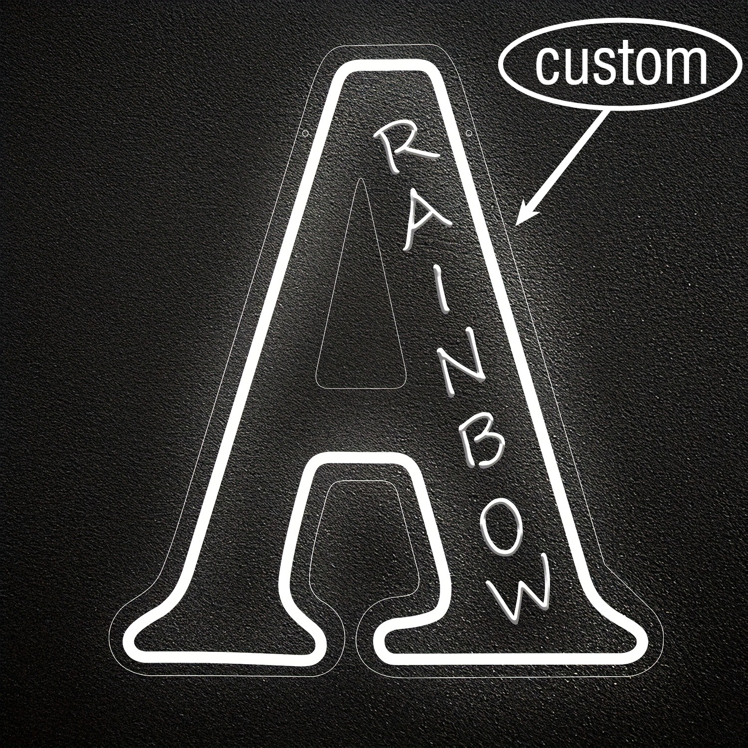 Custom 26 Letters 3D Embossed  - Wedding Led recensie en prijs