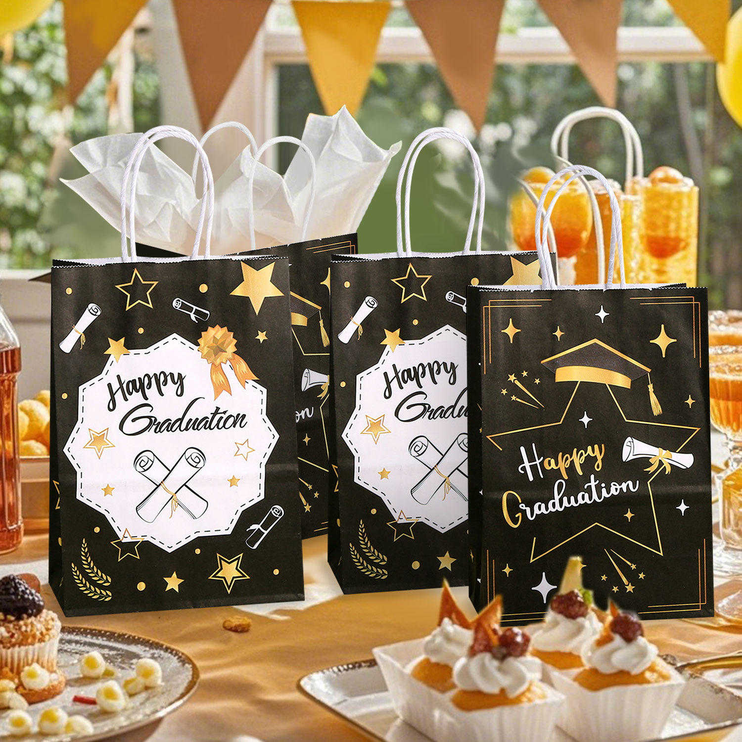 12/24Pcs Graduation Gift Bags, - Wedding Event Supply recensie en prijs