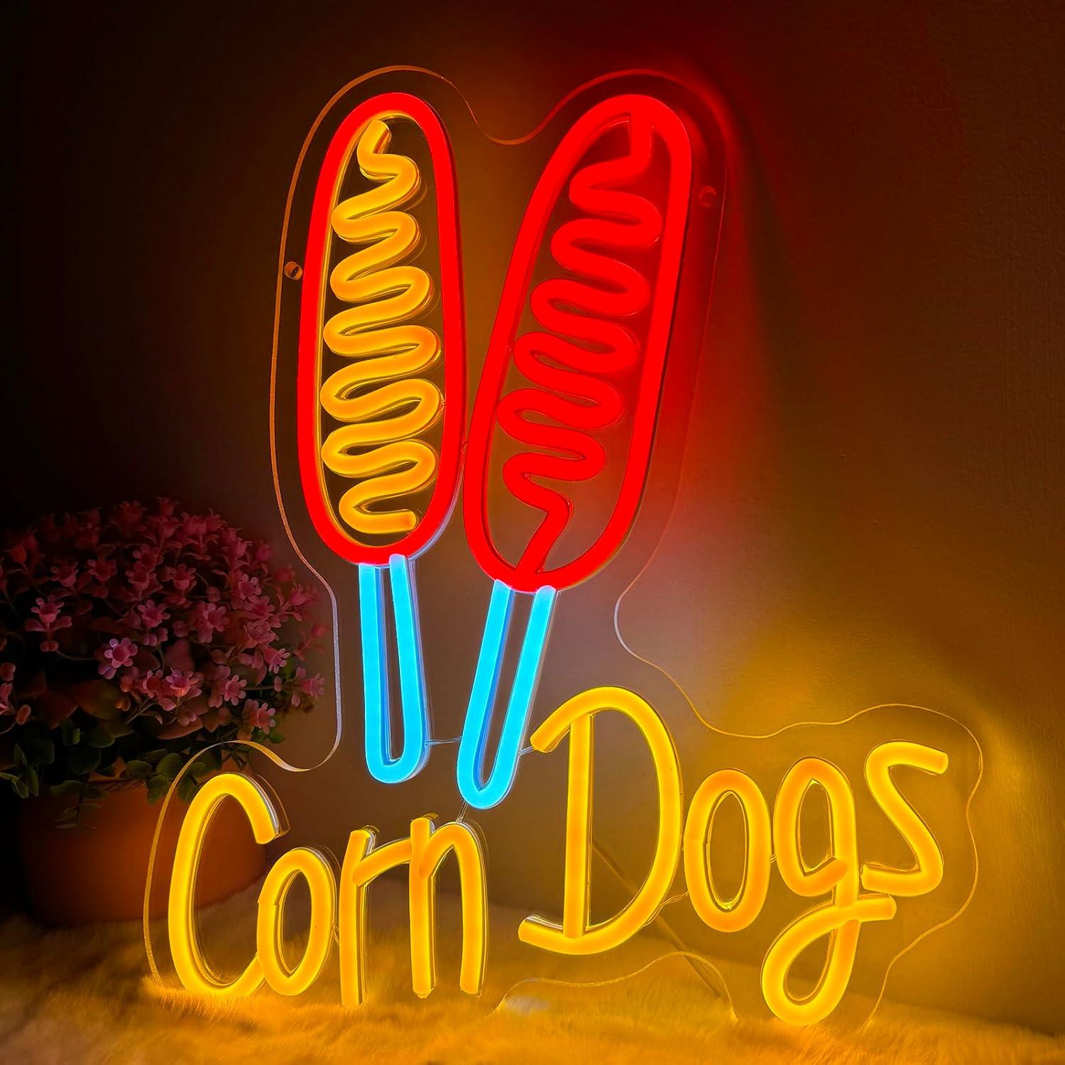 Corn Dog Neon Sign Snack USB D - Wedding Led recensie en prijs