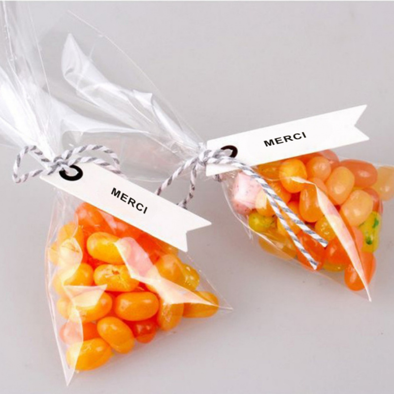 25pcs Thank You/Merci Favor Ta - Wedding Favor Box recensie en prijs