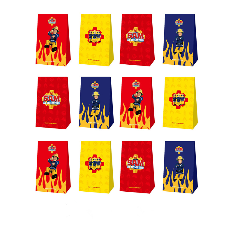 12pcs Fireman Sam Candy Bags P - Wedding Event Supply recensie en prijs