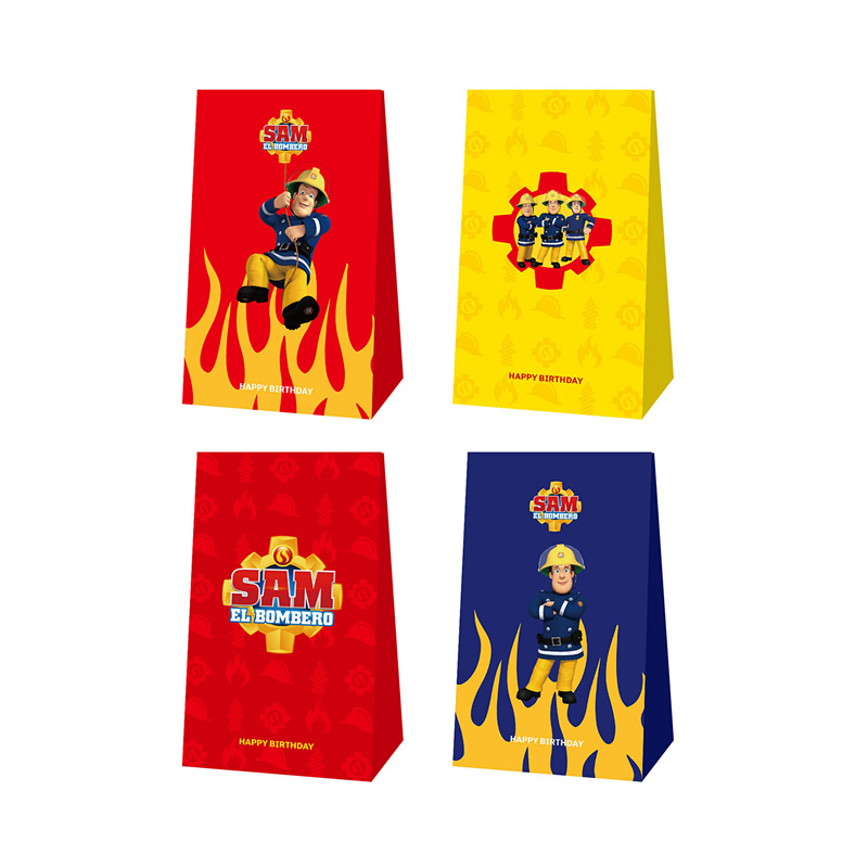 12pcs Fireman Sam Candy Bags P - Wedding Event Supply recensie en prijs