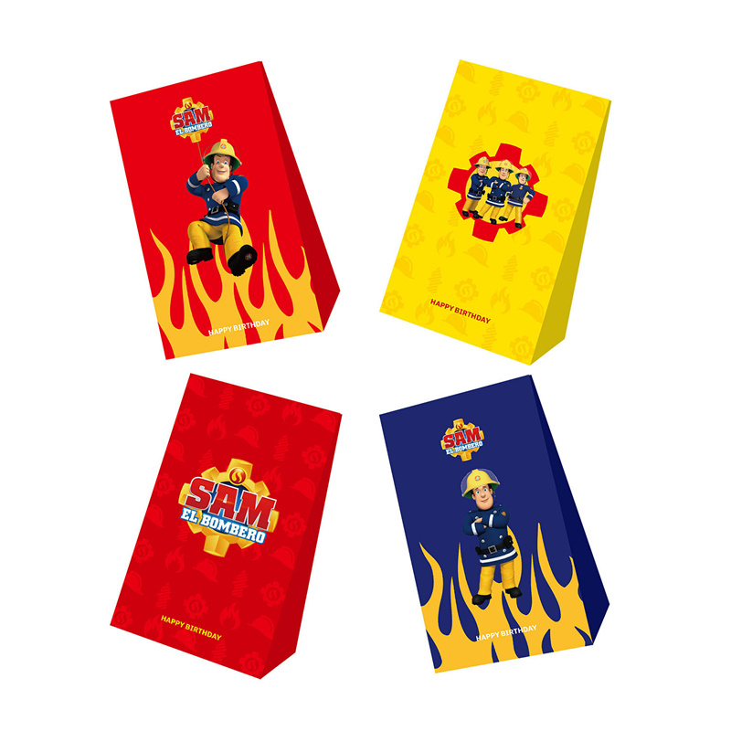12pcs Fireman Sam Candy Bags P - Wedding Event Supply recensie en prijs